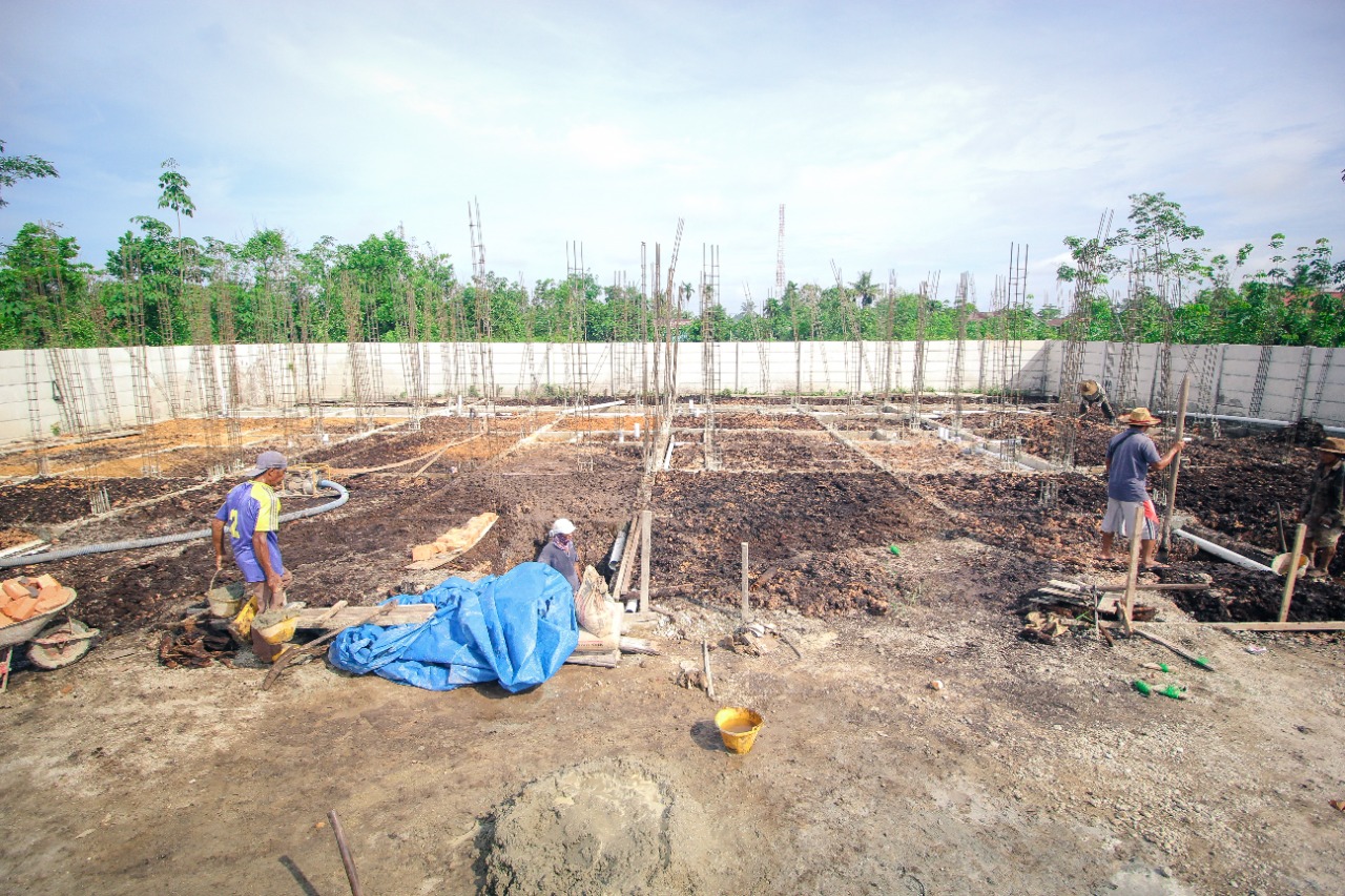 Progres Blok A (Rumah Guru)